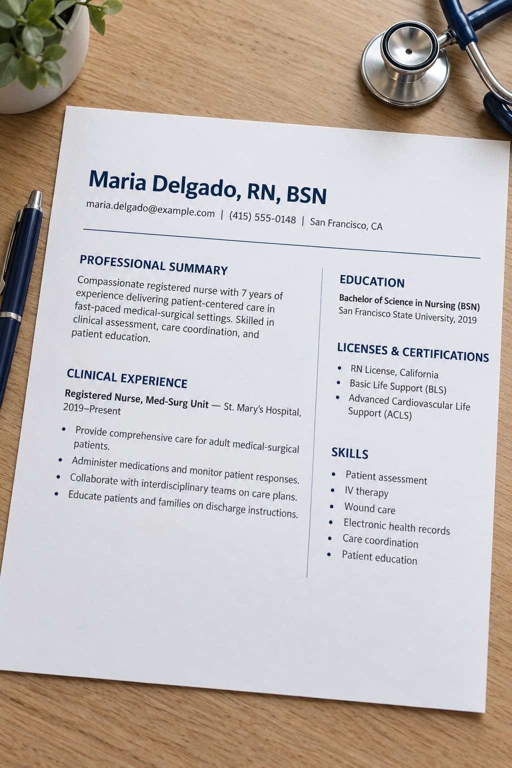 Registered nurse, one posting